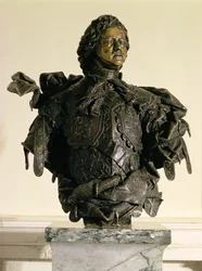 Portrait bust of Peter I (1672-1725)